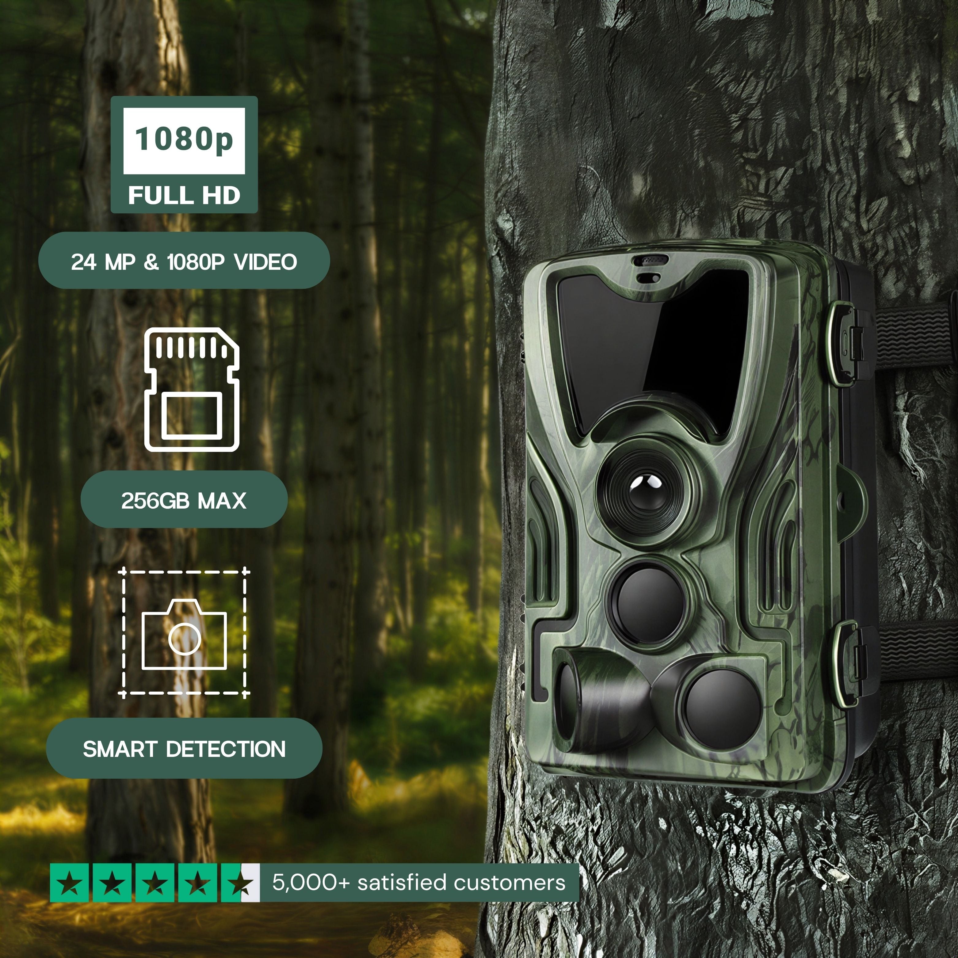 Full HD Trail Camera with Screen