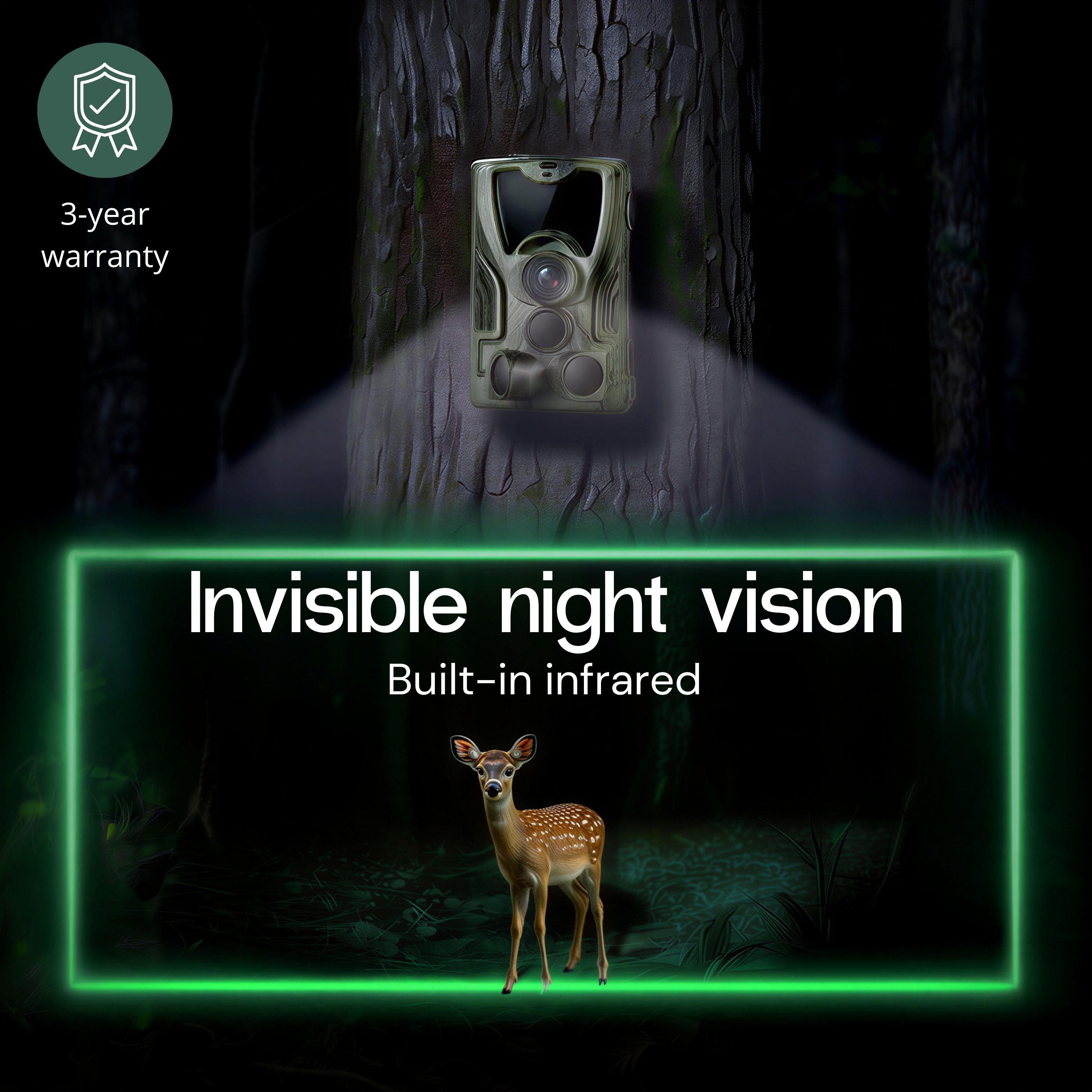 Full HD Trail Camera with Screen