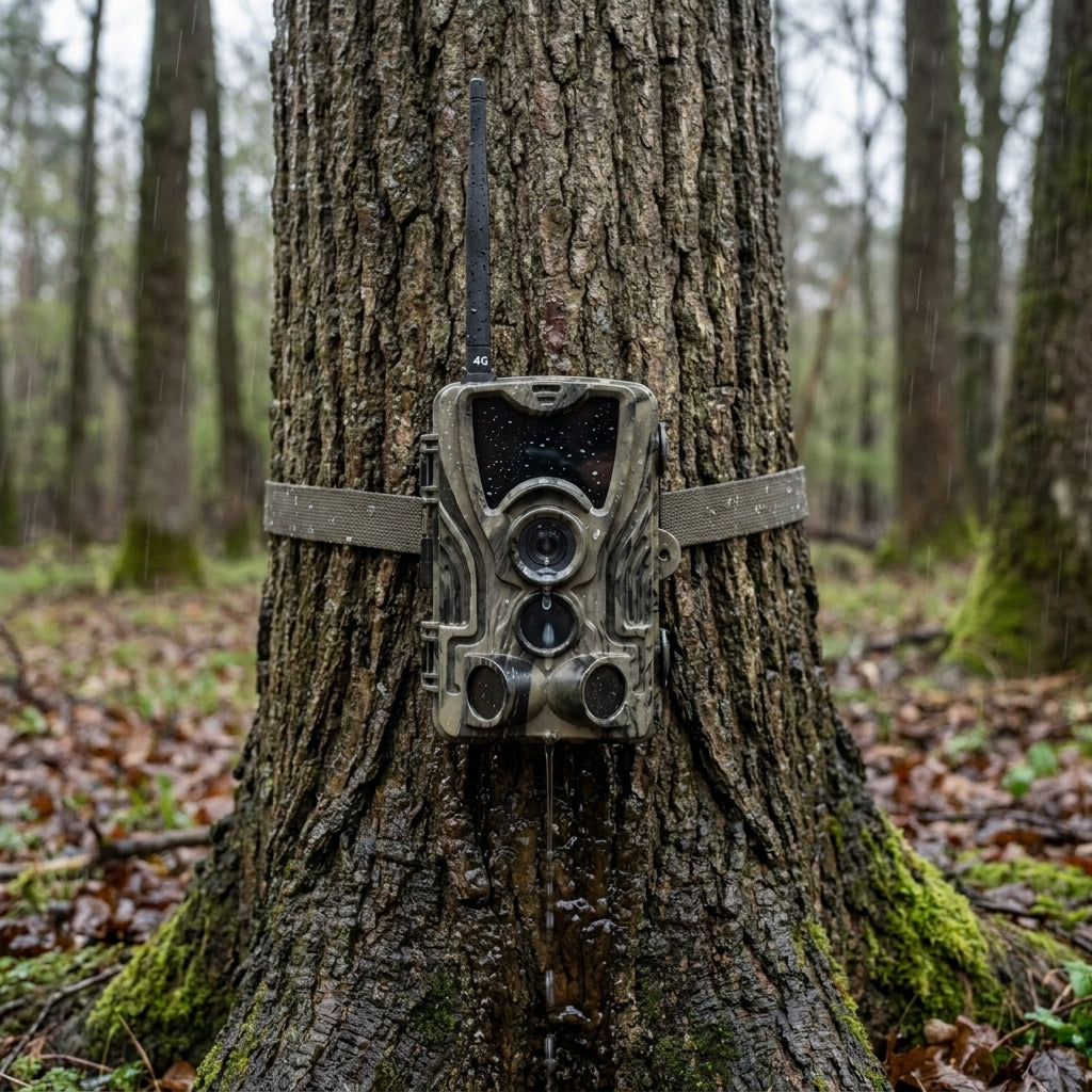 4K Trail Camera with 4G+ Screen