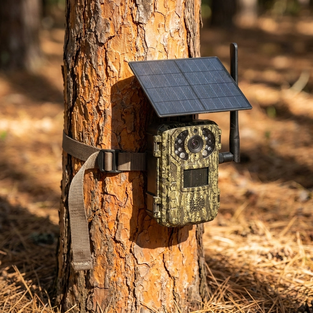 Solar-Powered 4G Trail Camera