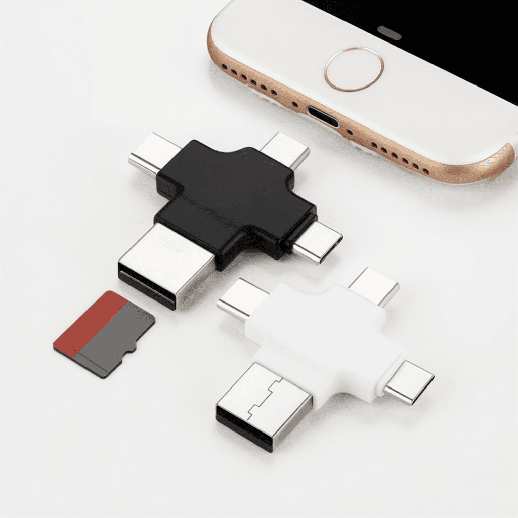 SD Card Adapter for iPhone & Android