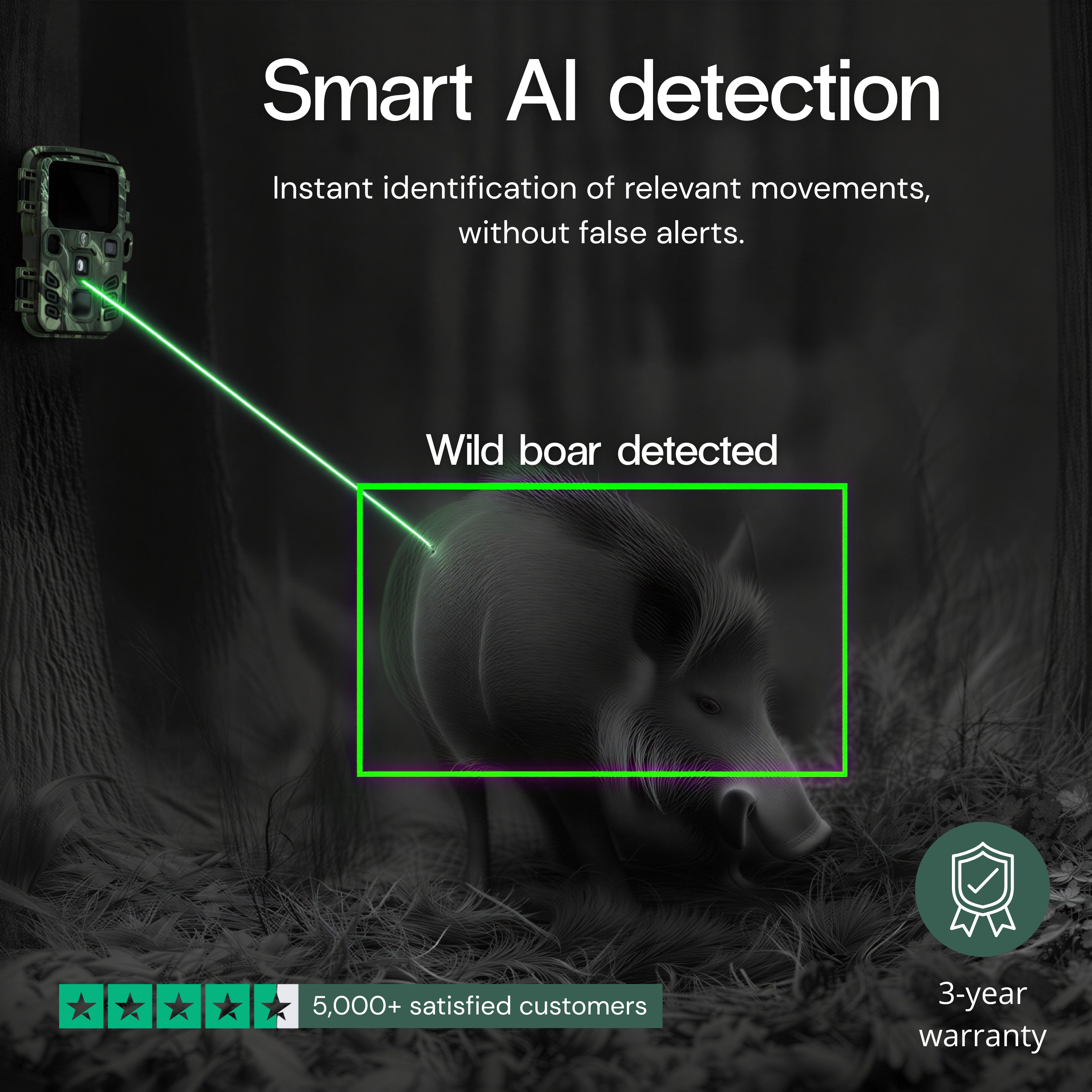 4K WiFi Trail Camera