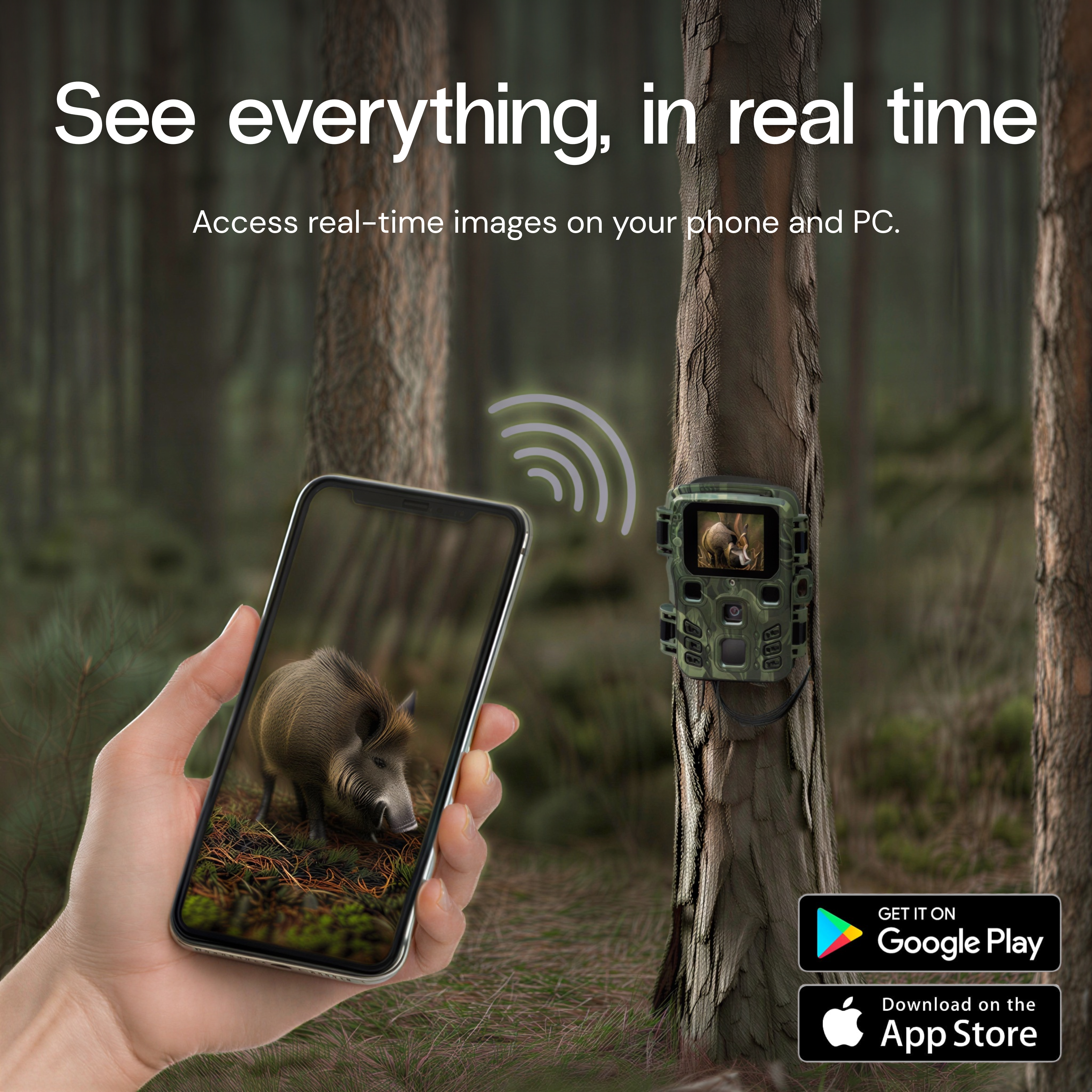 4K WiFi Trail Camera