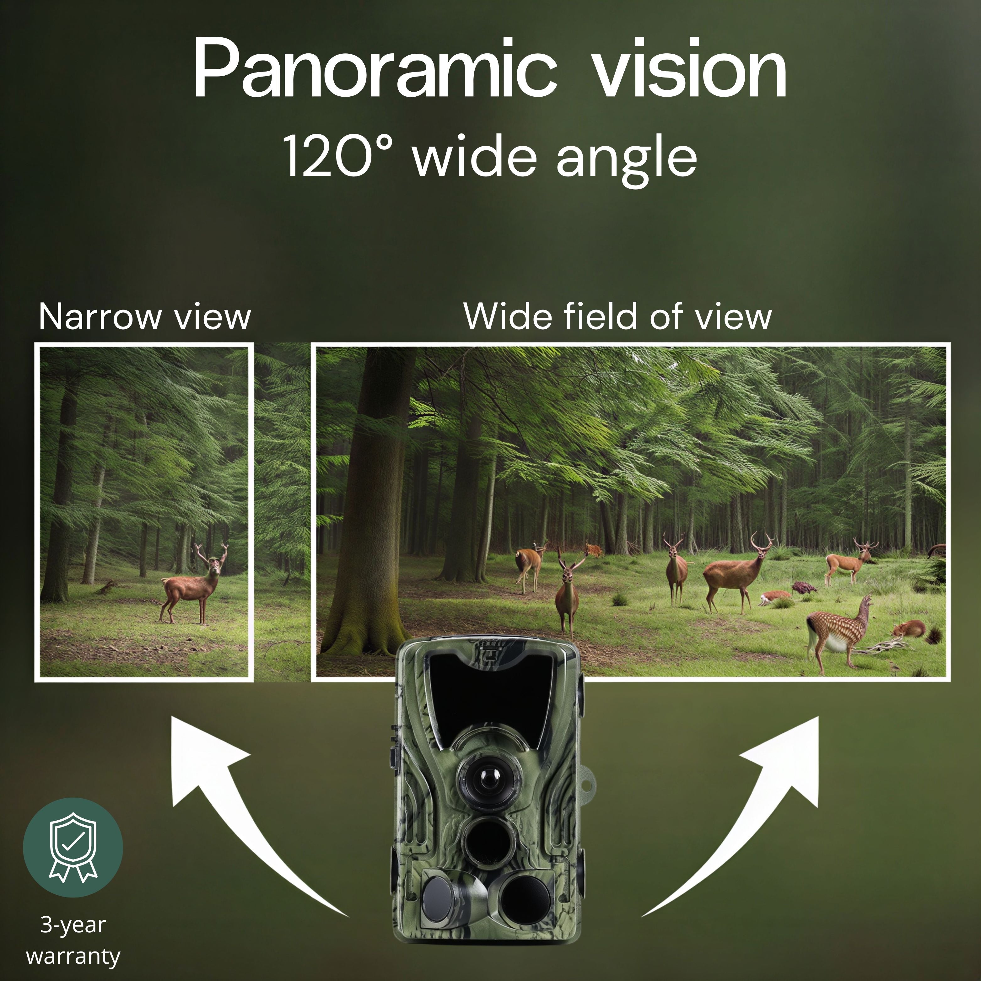 Full HD Trail Camera with Screen