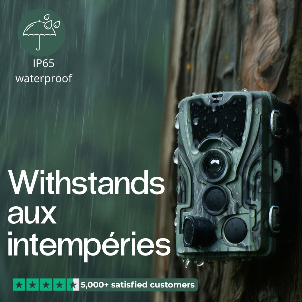 Full HD trail camera with screen